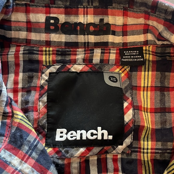 Bench women plaid shirt in XS - Picture 2 of 4